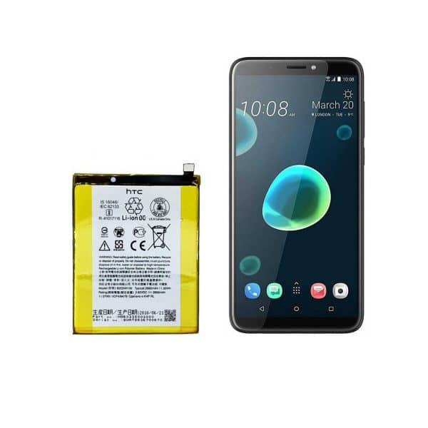 باتری اچ تی سی HTC Desire 12 plus با کد فنی B2Q5W100