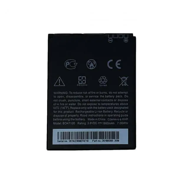 باتری اچ تی سی HTC Desire 500 با کد فنی BO47100