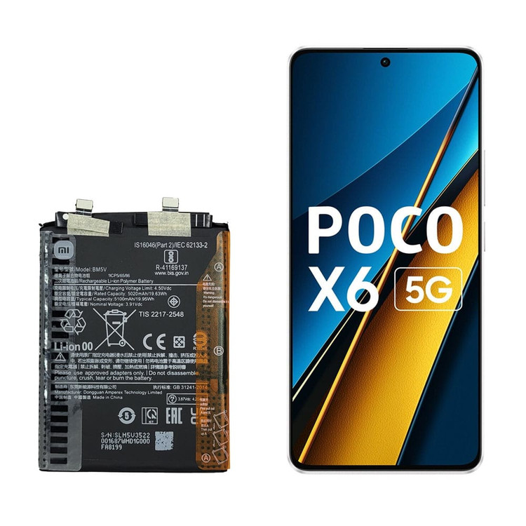 باتری گوشی شیائومی پوکو X6 مدل BM5V