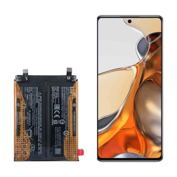 باتری گوشی شیائومی Mi 11t pro مدل BM58