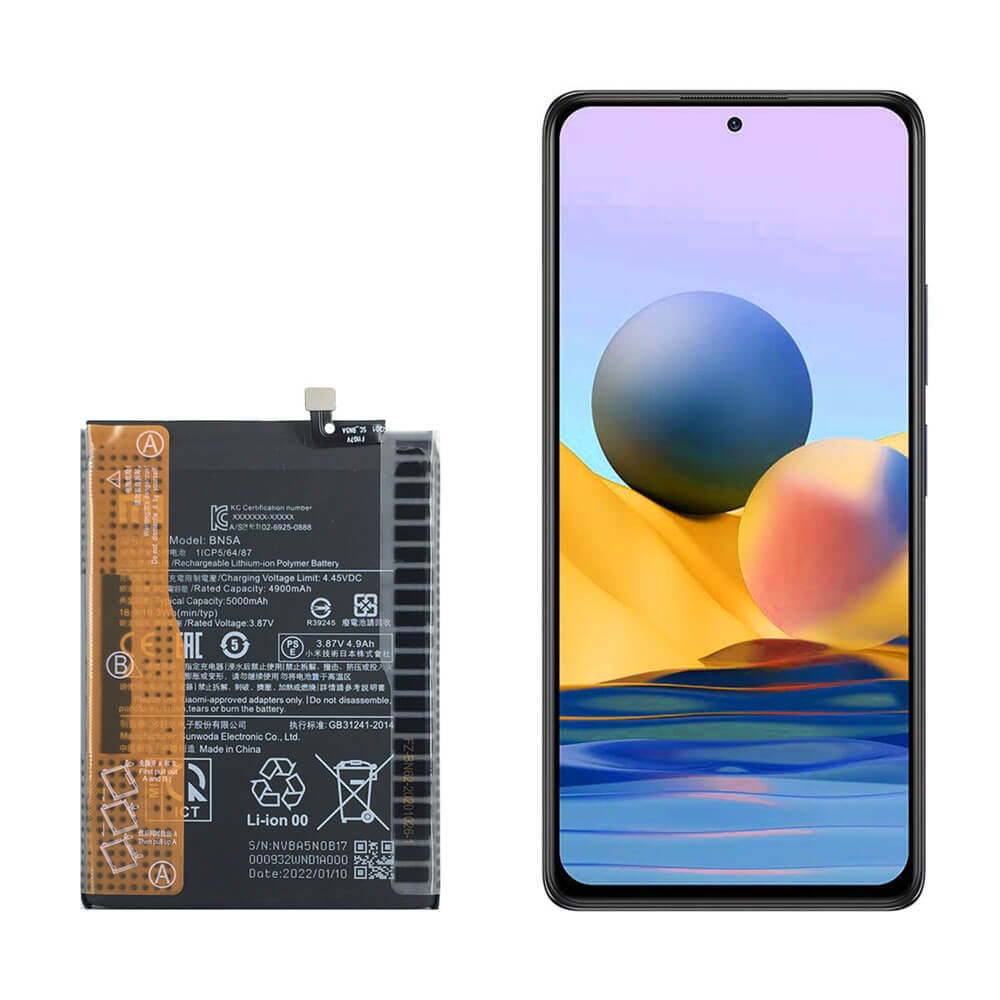 باتری گوشی شیائومی Redmi Note 10 مدل BN5A