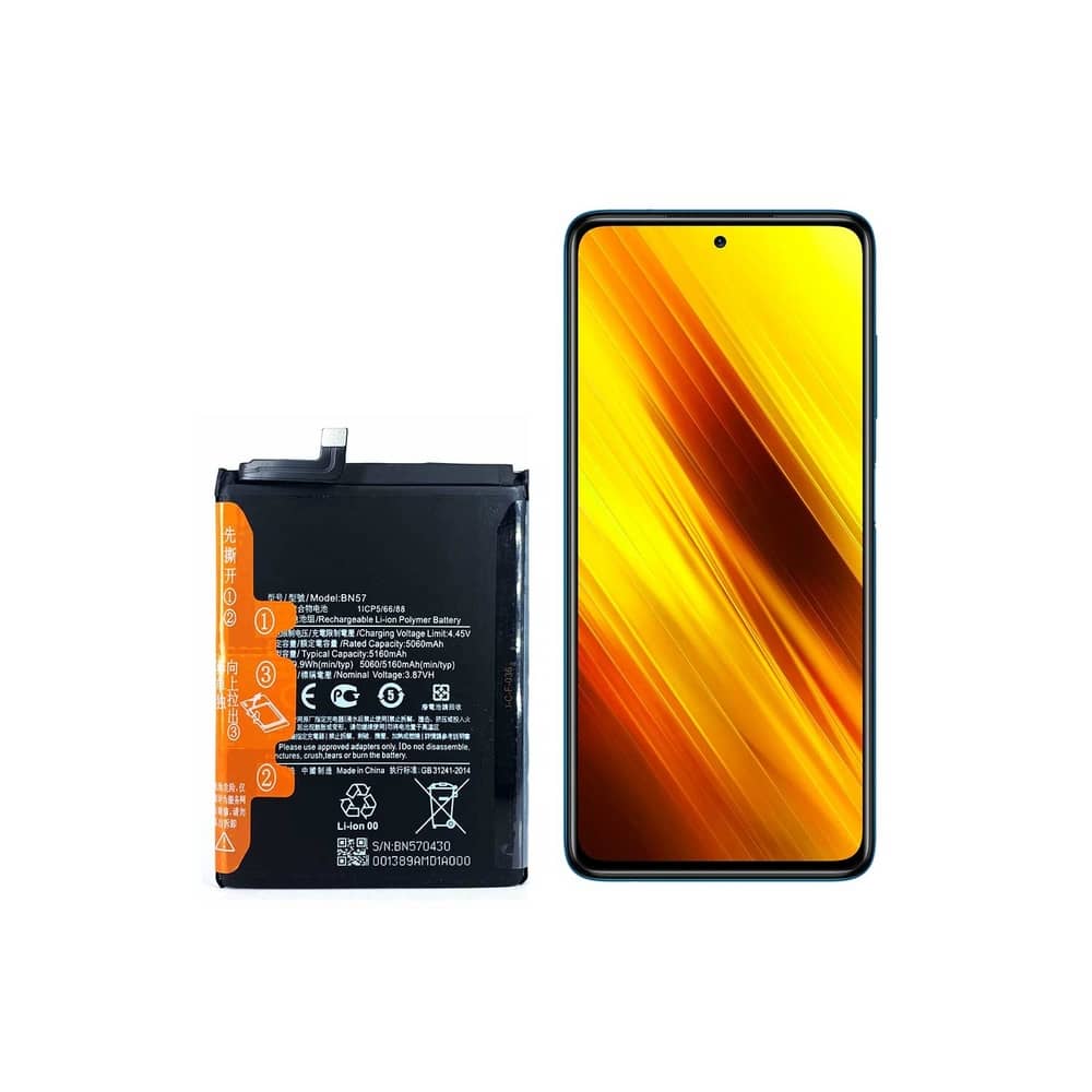 باتری گوشی شیائومی پوکو X3 مدل BN57