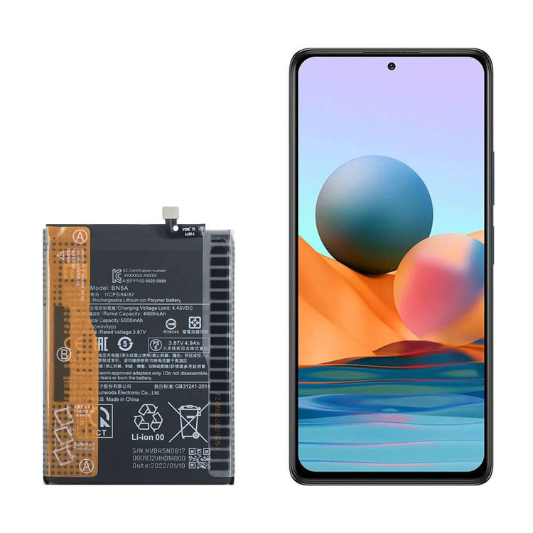 باتری گوشی شیائومی Redmi Note 10 pro مدل BN53/BM57