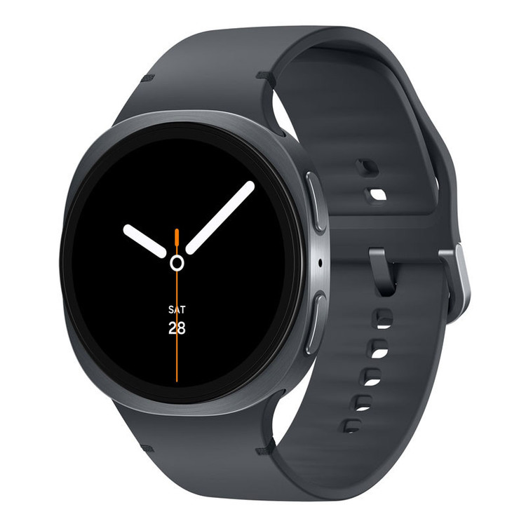 ساعت هوشمند 40 میلیمتری سامسونگ مدل Galaxy Watch 8 با بند پلاستیکی