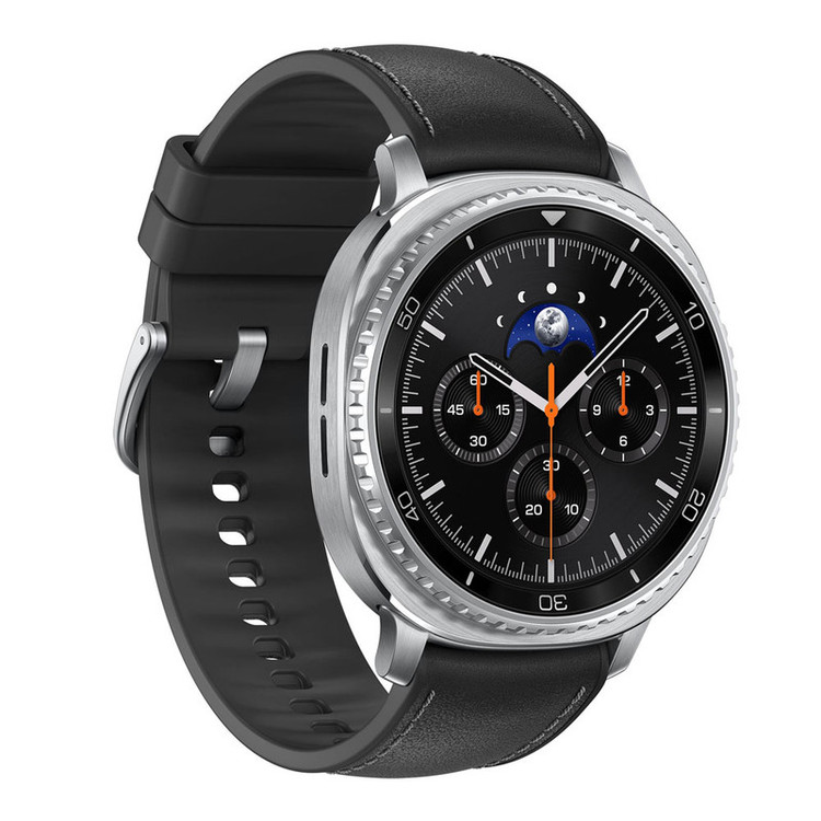 ساعت هوشمند 46 میلیمتری سامسونگ مدل Galaxy Watch 8 Classic با بند چرمی