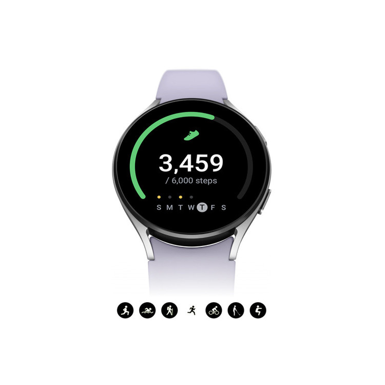 ساعت هوشمند 40 میلیمتری سامسونگ مدل Galaxy Watch 5 با بند سیلیکونی