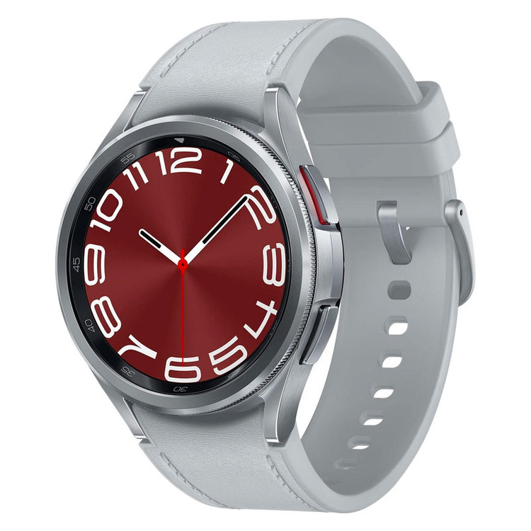 ساعت هوشمند 43 میلیمتری سامسونگ مدل Galaxy Watch 6 Classic با بند سیلیکونی
