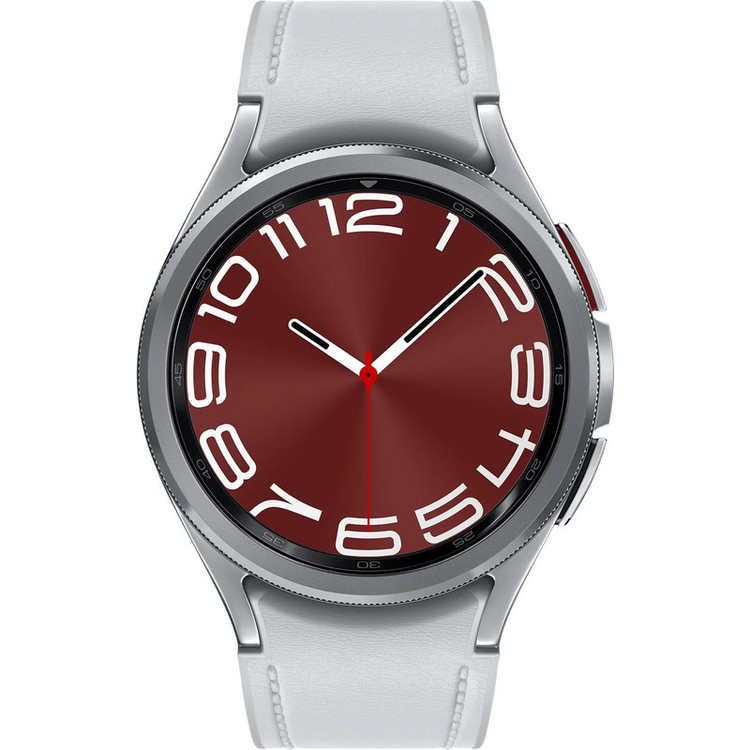 ساعت هوشمند 43 میلیمتری سامسونگ مدل Galaxy Watch 6 Classic با بند سیلیکونی