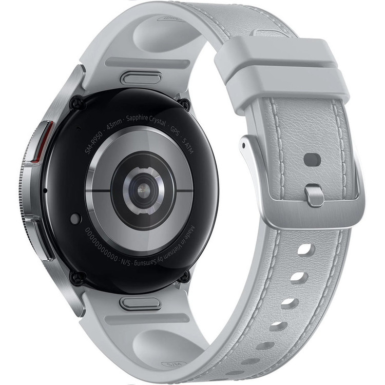 ساعت هوشمند 43 میلیمتری سامسونگ مدل Galaxy Watch 6 Classic با بند سیلیکونی