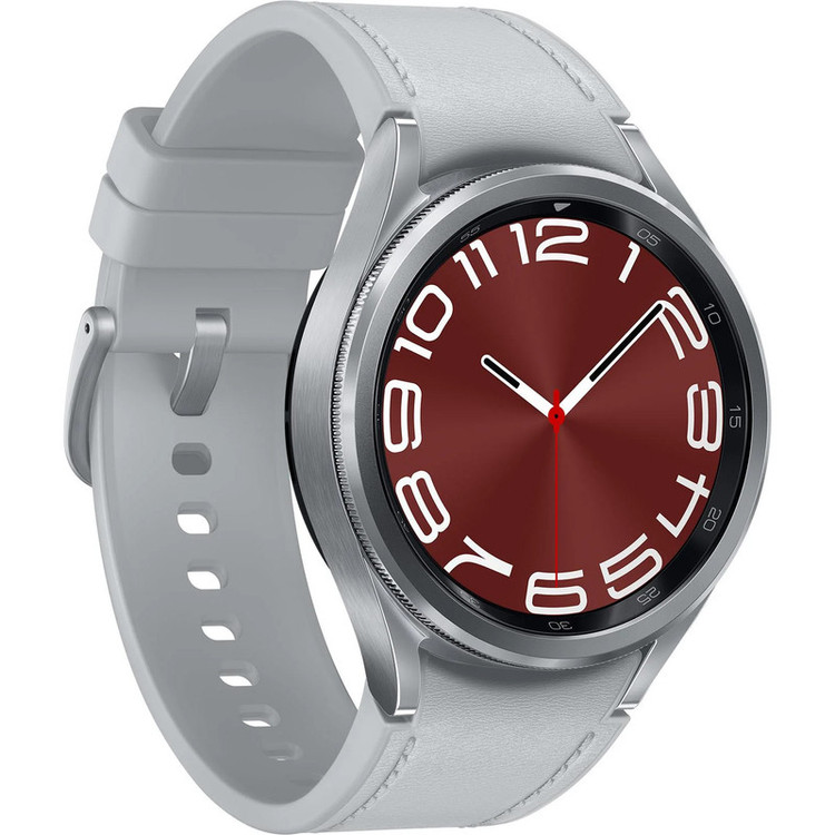 ساعت هوشمند 43 میلیمتری سامسونگ مدل Galaxy Watch 6 Classic با بند سیلیکونی