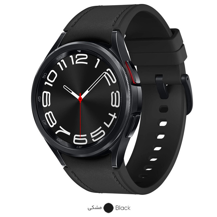 ساعت هوشمند 43 میلیمتری سامسونگ مدل Galaxy Watch 6 Classic با بند سیلیکونی