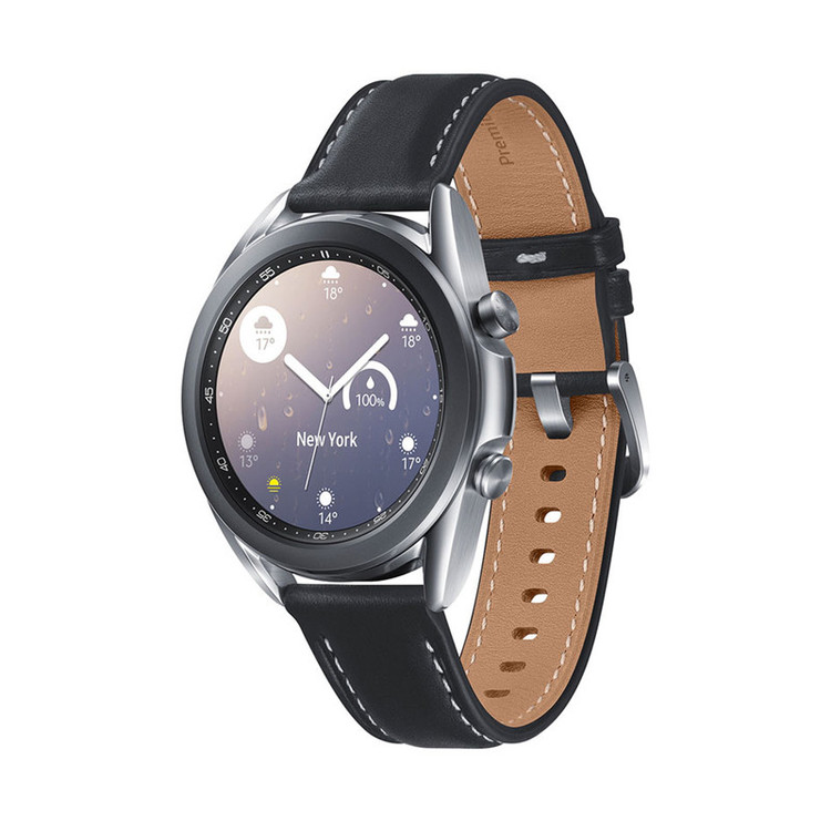 ساعت هوشمند سامسونگ مدل Galaxy Watch3 SM-R850 41mm بند چرمی