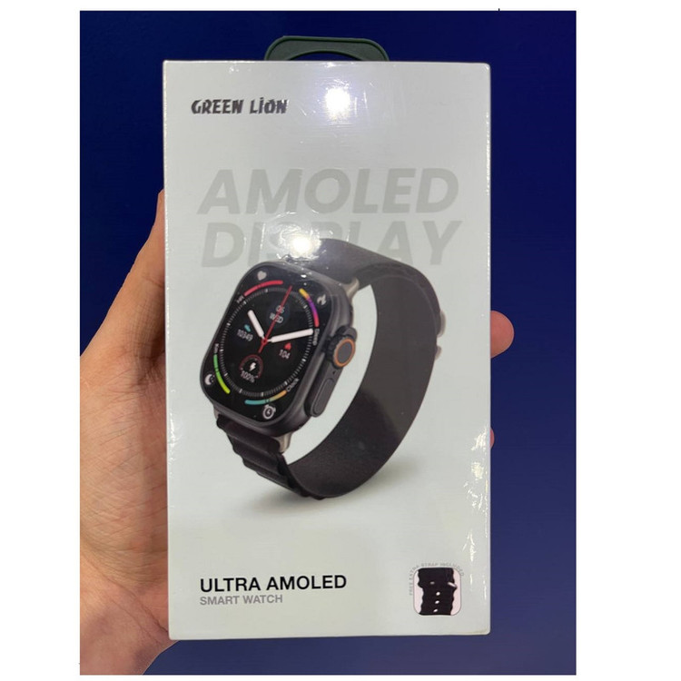ساعت هوشمند 44 میلی متری گرین لاین مدل BGH BUILD ULTRA AMOLED بند سیلیکون
