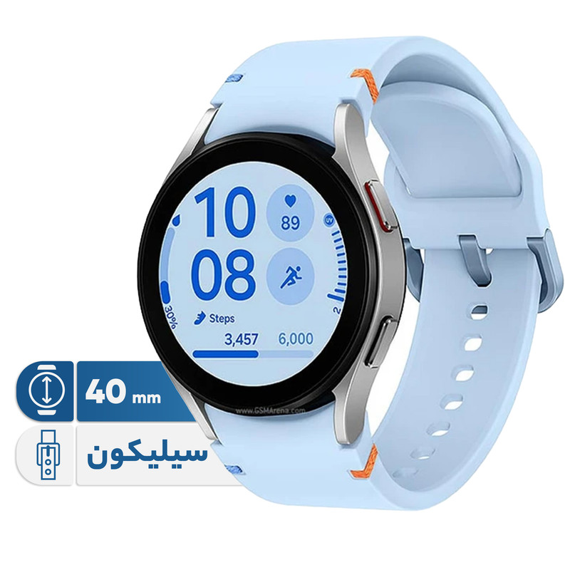 ساعت هوشمند 40 میلی‌متری سامسونگ مدل Galaxy Watch FE با بند سیلیکونی