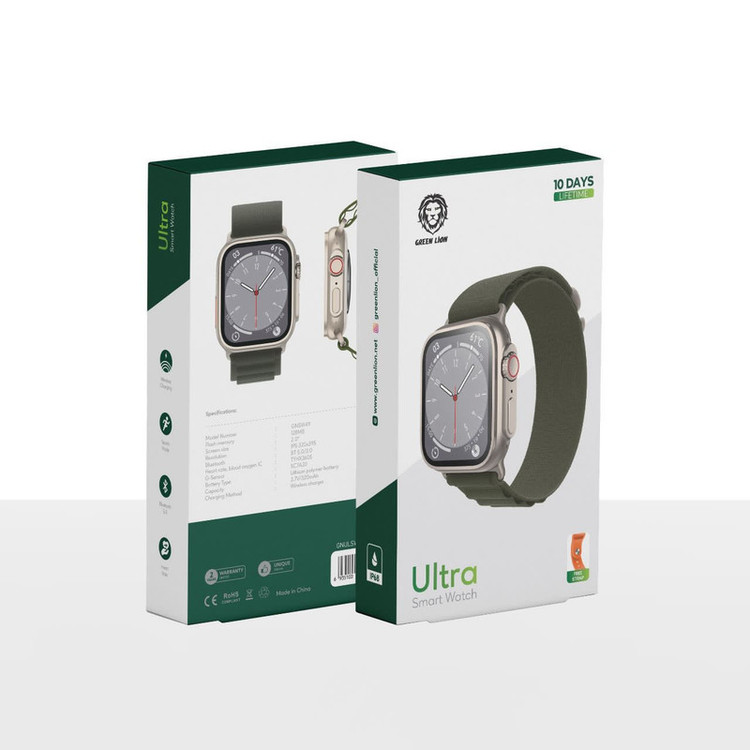 ساعت هوشمند گرین لاین مدل RAINO BOZORG PLUS GLO