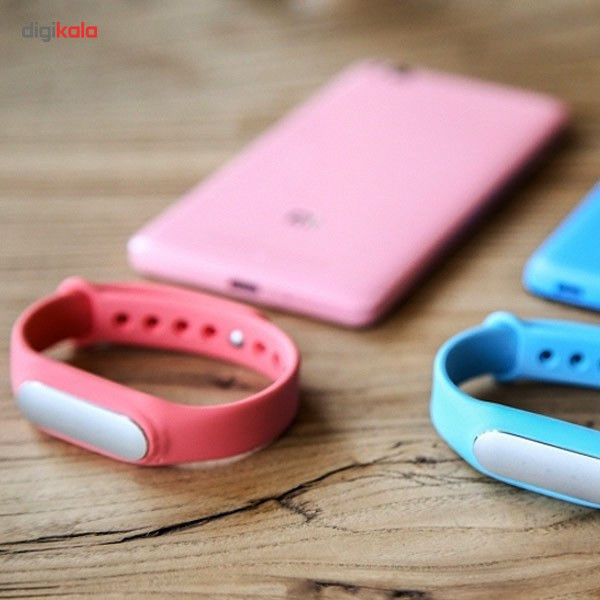 گام شمار شیائومی مدل Mi Band 1S به همراه بند رنگی