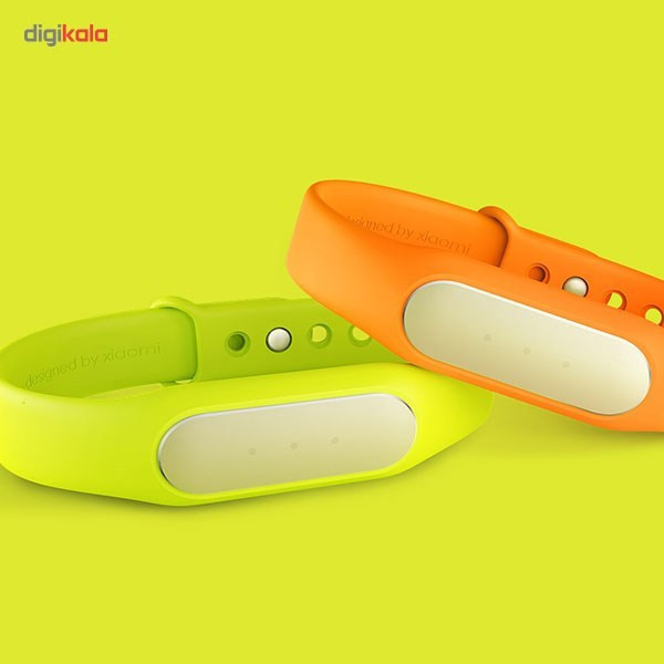گام شمار شیائومی مدل Mi Band 1S به همراه بند رنگی