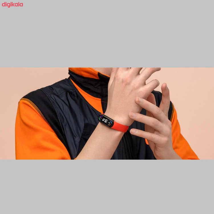 مچ بند هوشمند شیائومی مدل New versionMI BAND 6