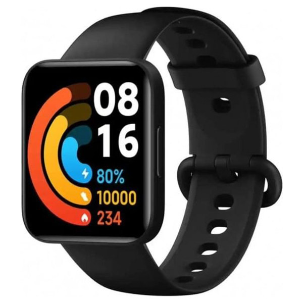 ساعت هوشمند شیائومی مدل SUS 5D Screen Protector Film Voor Redmi Horloge 2 Lite بند سلیکونی