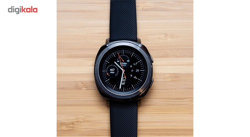 ساعت هوشمند سامسونگ مدل Gear Sport SM-R600NZK بند لاستیکی