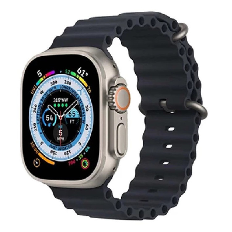 ساعت هوشمند 44 میلی متری گرین لاین مدل AHO SMART WATCH ULTRA ACTIVE بند سیلیکون