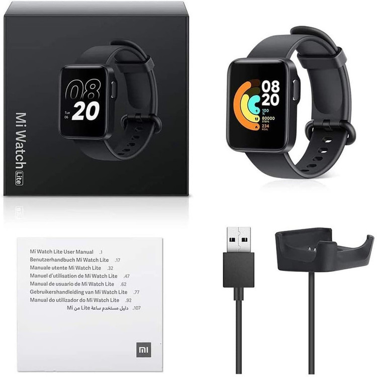 ساعت هوشمند شیائومی مدل MOB S MI Watch Lite بند سلیکونی