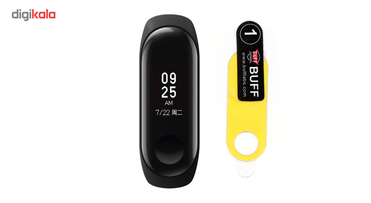 مچ بند هوشمند شیائومی مدل Mi Band 3 بند سلیکونی به همراه محافظ صفحه نمایش
