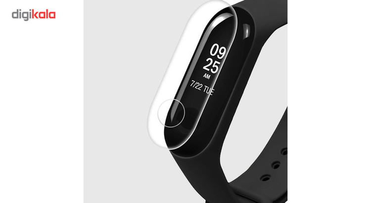 مچ بند هوشمند شیائومی مدل Mi Band 3 بند سلیکونی به همراه محافظ صفحه نمایش