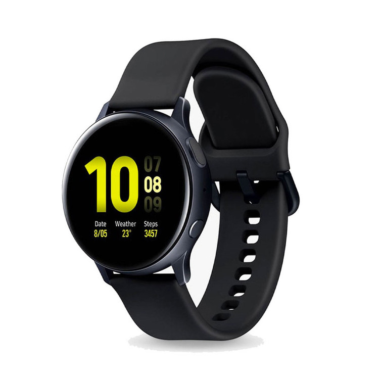 ساعت هوشمند سامسونگ مدل Galaxy Watch Active2 Aluminum 44MM LTE بند سیلیکونی