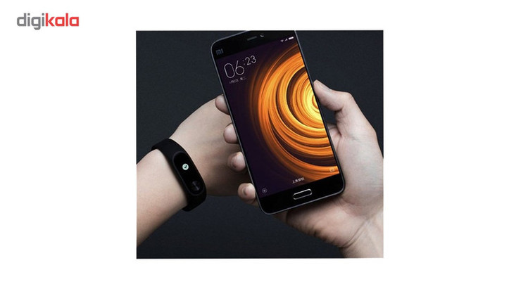مچ بند هوشمند شیائومی مدل Mi Band 2 به همراه گلس و بند مچ بند شیائومی