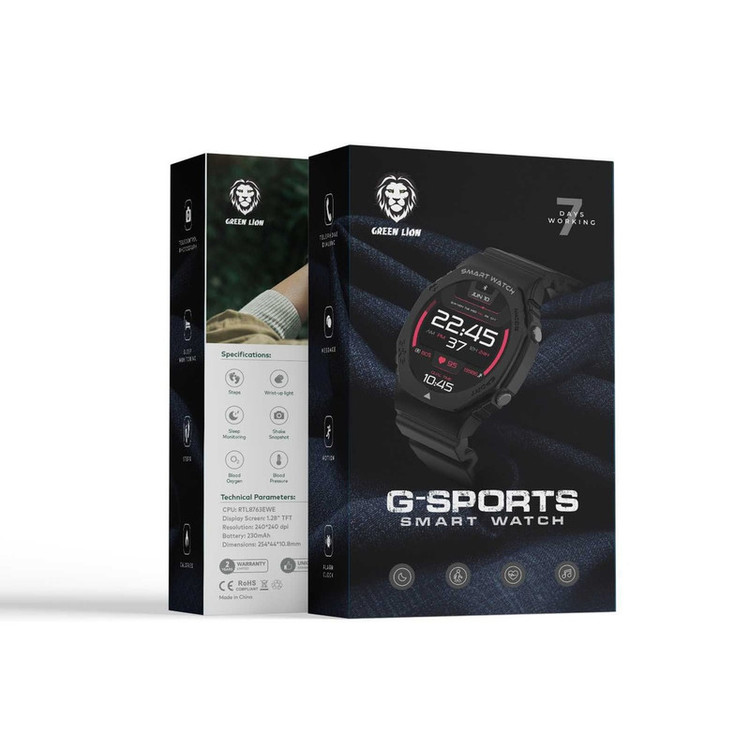 ساعت هوشمند گرین لاین مدل MSU GMASTER WATCH SAFE SMART