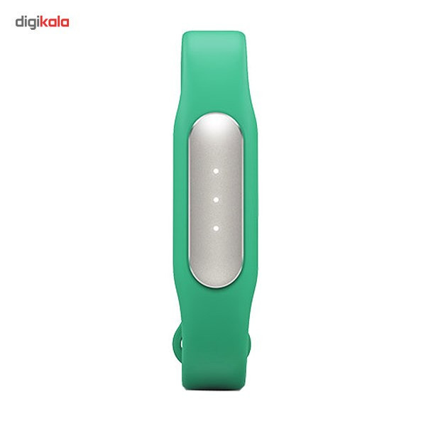 گام شمار شیائومی مشکی مدل Mi Band به همراه بند رنگی