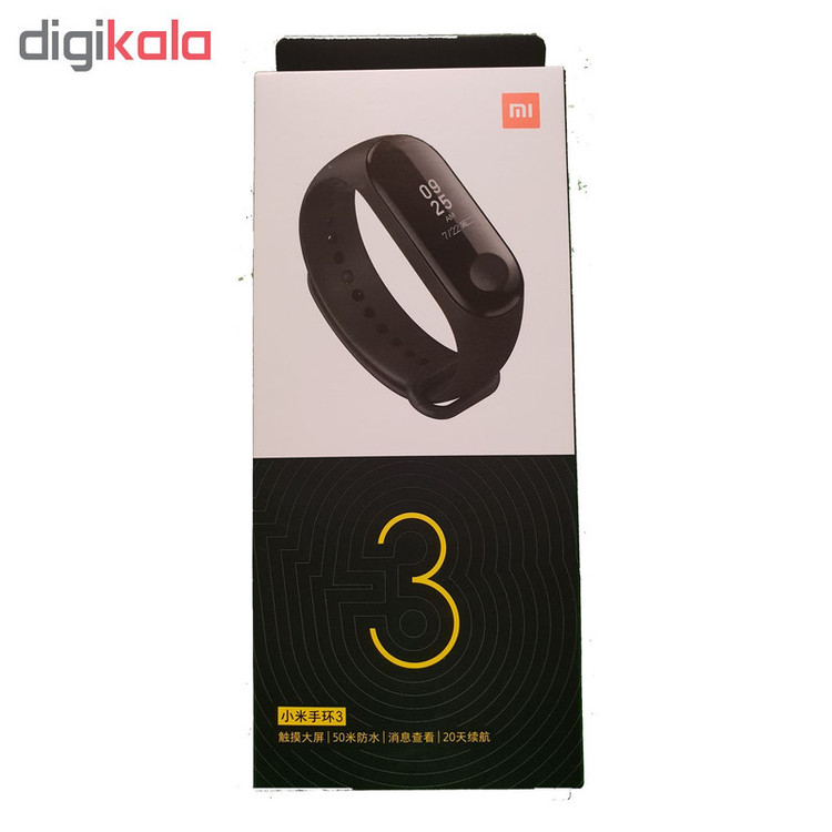 مچ بند هوشمند شیائومی مدل Mi band 3 new package 2019