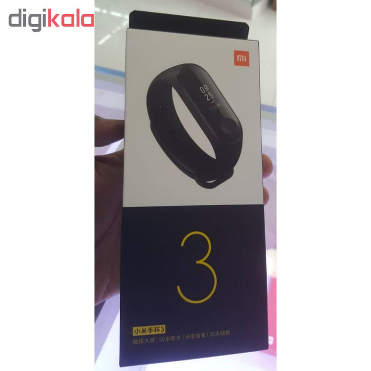 مچ بند هوشمند شیائومی مدل Mi band 3 new package 2019