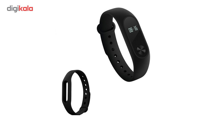 مچ بند هوشمند شیائومی مدل Mi Band 2 همراه با بند مچ بند سیلیکونی