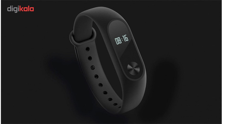 مچ بند هوشمند شیائومی مدل Mi Band 2 همراه با بند مچ بند سیلیکونی