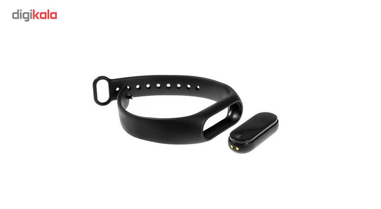 مچ بند هوشمند شیائومی مدل Mi Band 2 همراه با بند مچ بند سیلیکونی