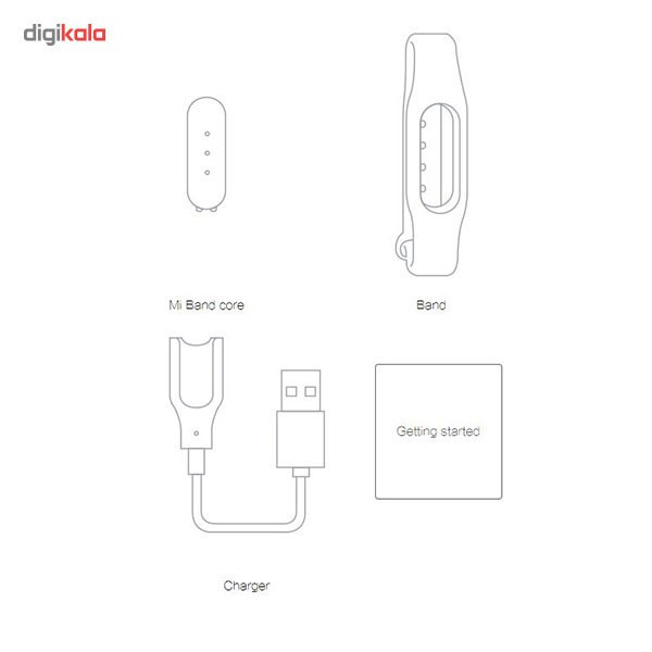 گام شمار شیائومی مدل Mi Band