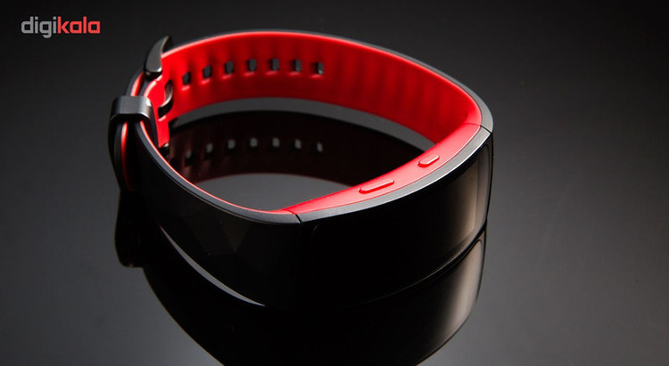 مچ بند هوشمند سامسونگ مدل Gear Fit 2 Pro Red سایز mm 158-205