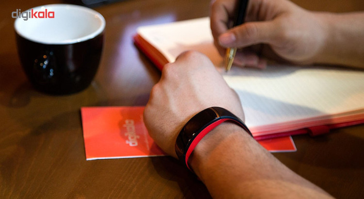 مچ بند هوشمند سامسونگ مدل Gear Fit 2 Pro Red سایز mm 158-205