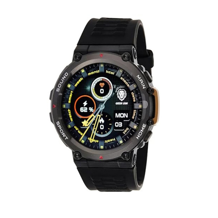 ساعت هوشمند 44 میلی متری گرین لاین مدل SHF STYLISH SMART COMBO با بند سیلیکونی