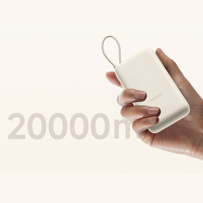 پاوربانک 33 وات شیائومی مدل PB2030MI ظرفیت 20000 میلی آمپر ساعت