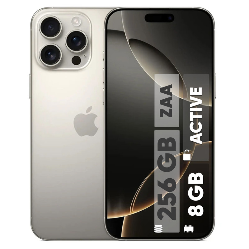 گوشی موبایل اپل مدل iPhone 16 Pro Max ZAA دو سیم کارت ظرفیت 256 گیگابایت و رم 8 گیگابایت - اکتیو