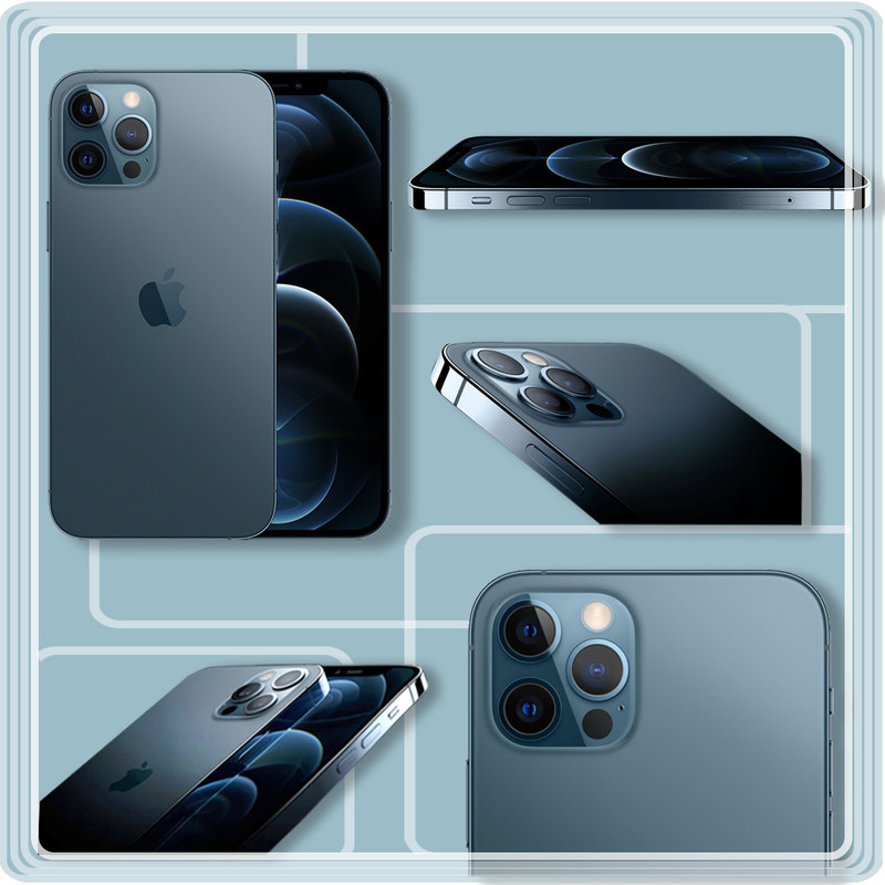 گوشی موبایل اپل مدل iPhone 12 Pro Max A2412 دو سیم کارت ظرفیت 512 گیگابایت و رم 6 گیگابایت - نات اکتیو