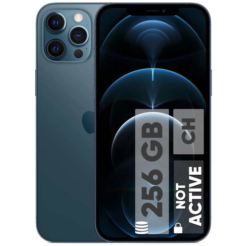 گوشی موبایل اپل مدل iPhone 12 Pro Max A2412 CH دو سیم کارت ظرفیت 256 گیگابایت و رم 6 گیگابایت - نات اکتیو
