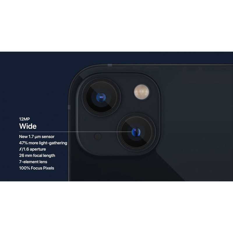 گوشی موبایل اپل مدل iPhone 13 LLA تک سیم کارت ظرفیت 256 گیگابایت و رم 4 گیگابایت - نات اکتیو