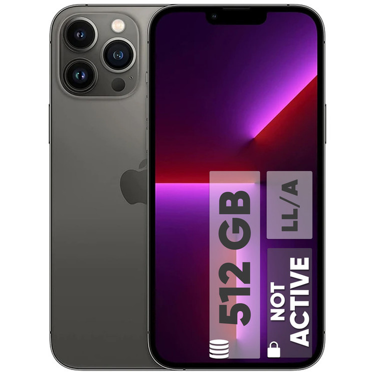 گوشی موبایل اپل مدل iPhone 13 Pro Max LLA تک سیم کارت ظرفیت 512 گیگابایت و رم 6 گیگابایت - نات اکتیو