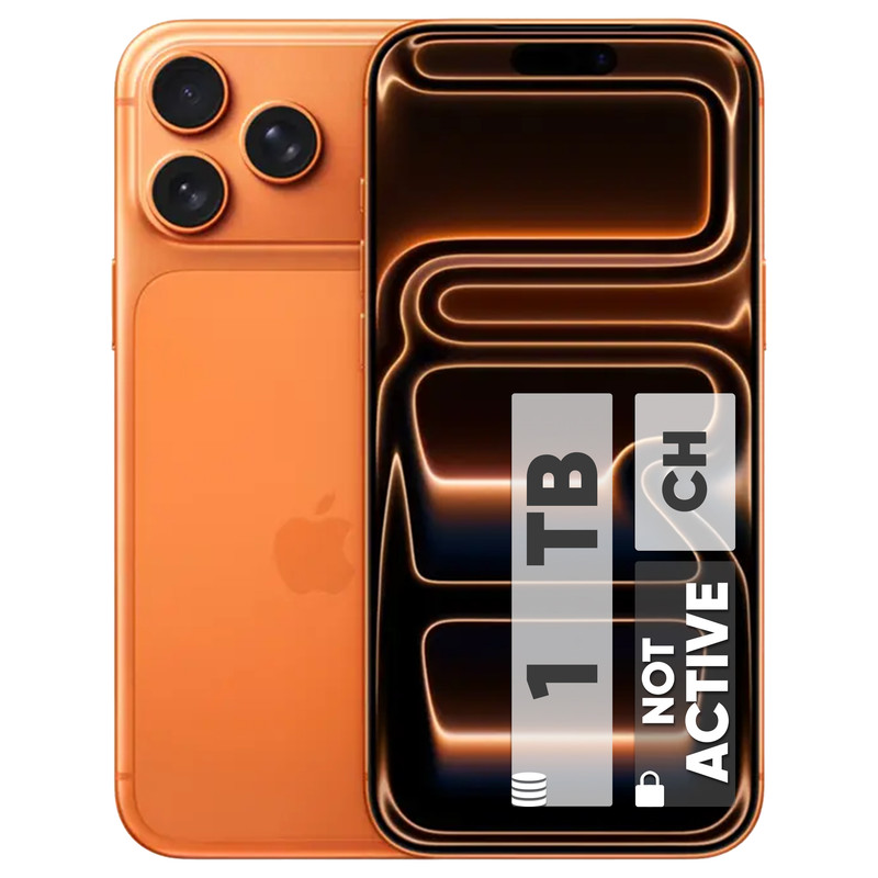 گوشی موبایل اپل مدل iPhone 17 Pro Max CH دو سیم کارت ظرفیت 1 ترابایت و رم 12 گیگابایت - نات اکتیو