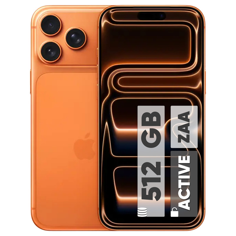 گوشی موبایل اپل مدل iPhone 17 Pro Max ZAA تک سیم کارت + eSim ظرفیت 512 گیگابایت و رم 12 گیگابایت - اکتیو