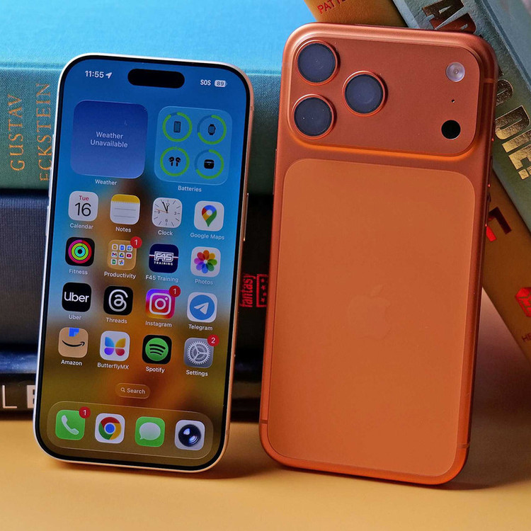 گوشی موبایل اپل مدل iPhone 17 Pro Max ZAA تک سیم کارت + eSim ظرفیت 2 ترابایت و رم 12 گیگابایت - اکتیو